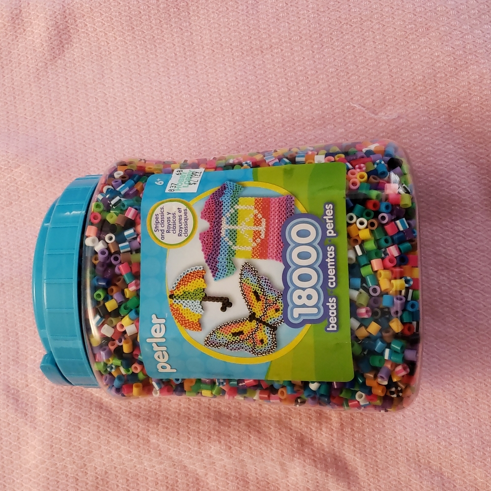 Perler beads 18000 brand new not opened